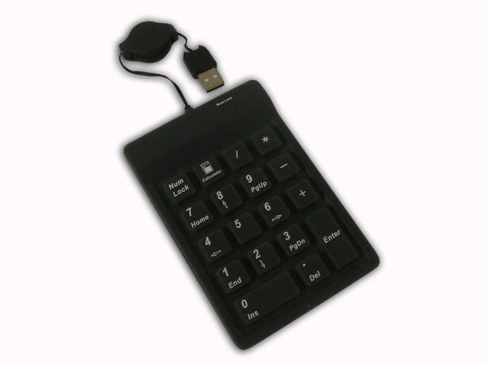 18-keys USB waterproof numeric keypad
