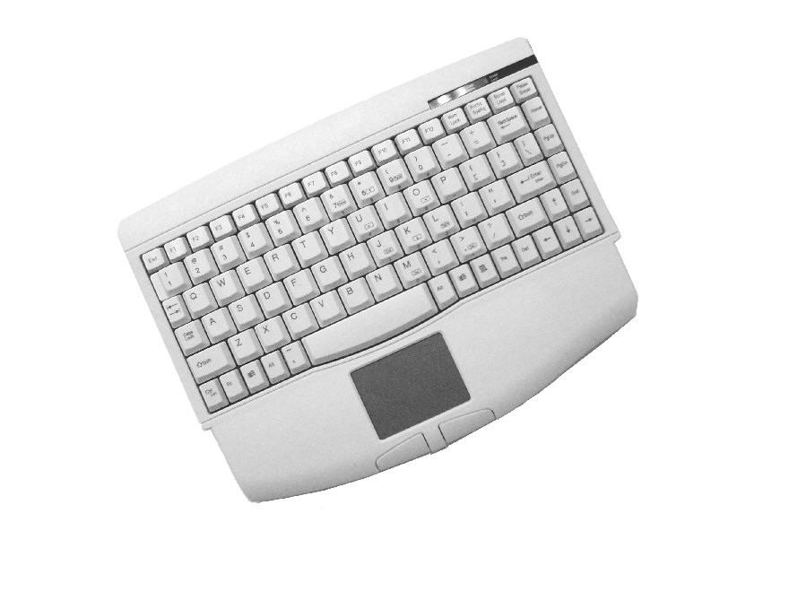 MiniTouch PS/2 Mini TOUCHPAD KEYBOARD (white)