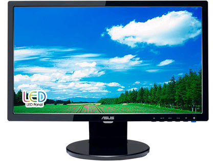 ASUS LED 10,000,000:1 5 ms 19 inch Wide Black