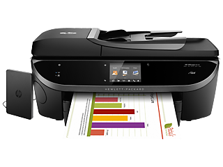 HP Officejet 8040 with Neat e-All-in-One Printer