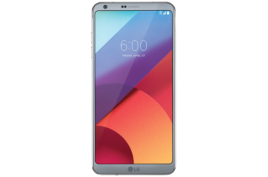 LG G6 Smart Phone Platinum - Click Image to Close