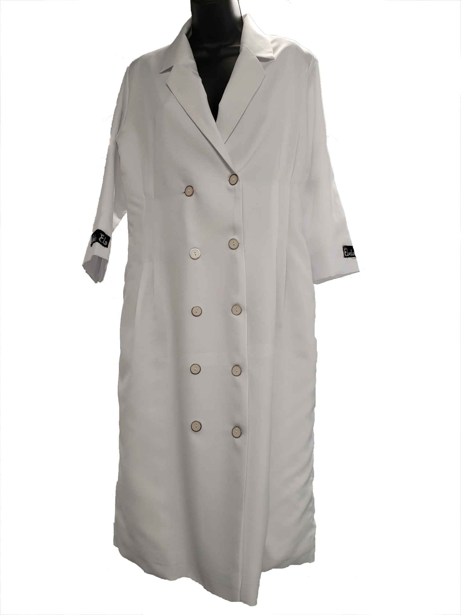 Medical Miracle collection Ladies White DON Coat-X-Large