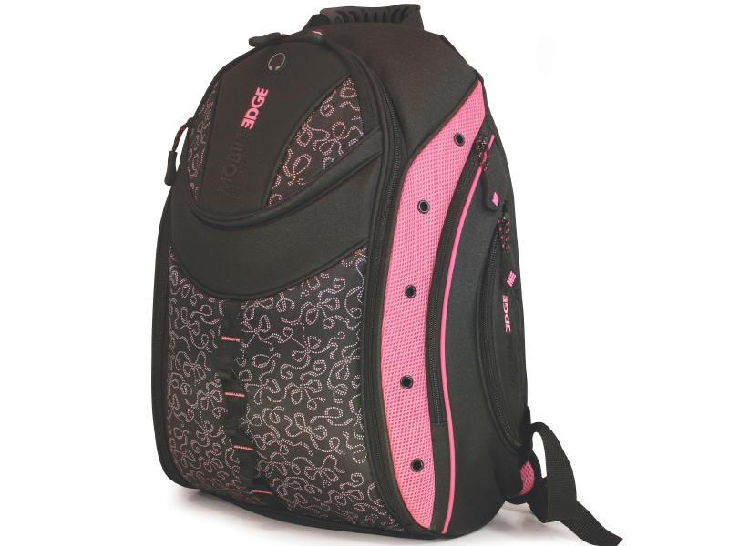 Express Laptop Backpack-Blk/Pink Ribb-16