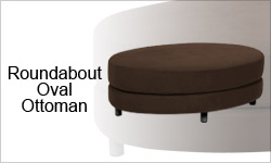 SO- Round about Oval Ottoman - Click Image to Close