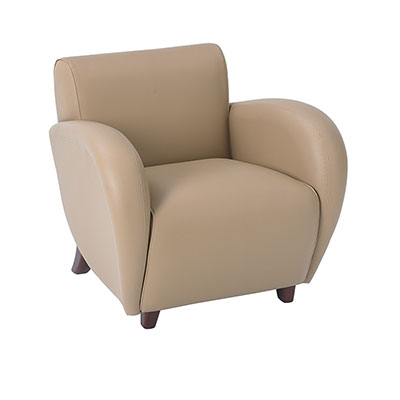 SL2471-Eleganza - Eco Leather Club Chair - Click Image to Close