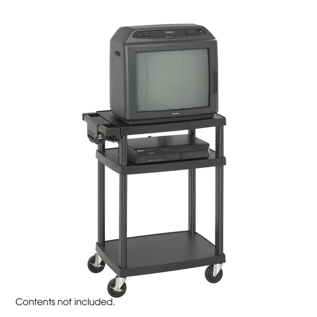 SO-Adjustable Plastic AV/TV Cart