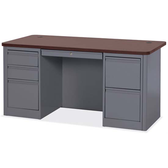 Double Full Pedestal Desk - DP906030 - 18