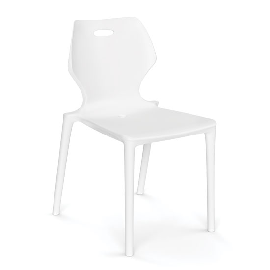 Plastic 4 Leg Stack Chair