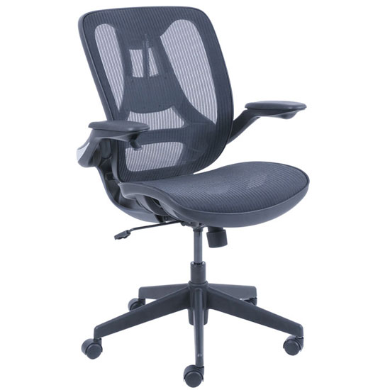 Mesh Chair with Infinite Support Technology with Black Frame