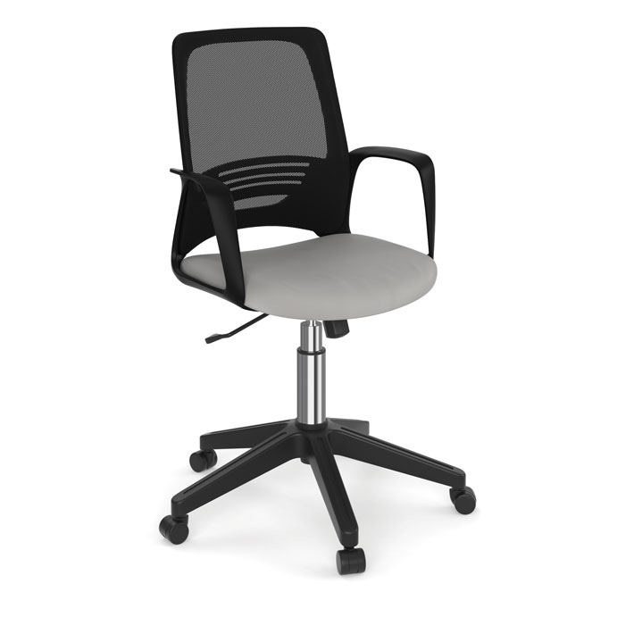 Mesh Back Task Chair with Black Frame and Base