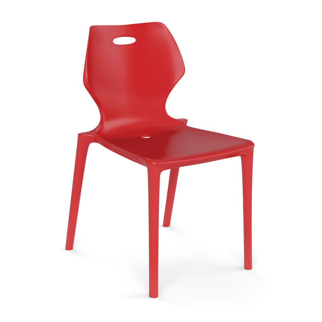 Plastic 4 Leg Stack Chair