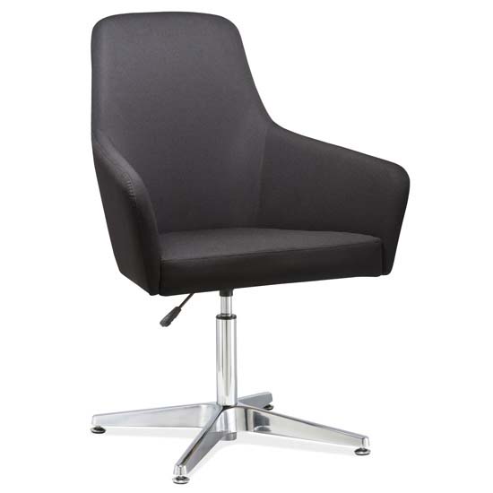 Elroy Chair with Seat Adjustment and Chrome Base