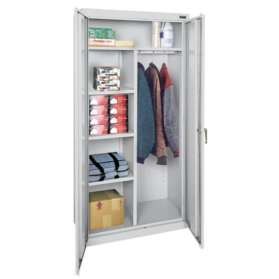 Combination Wardrobe and Storage Cabinet - 8118 - 18 - Click Image to Close